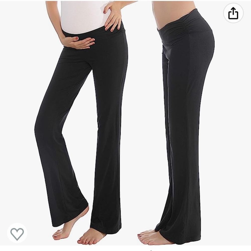 Alina Mae Maternity Women’s Lounge Pajama Pant Black